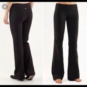 Lululemon flare wunder under pant